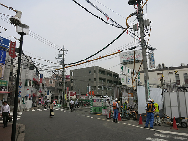 JR菊名駅工事140724-2